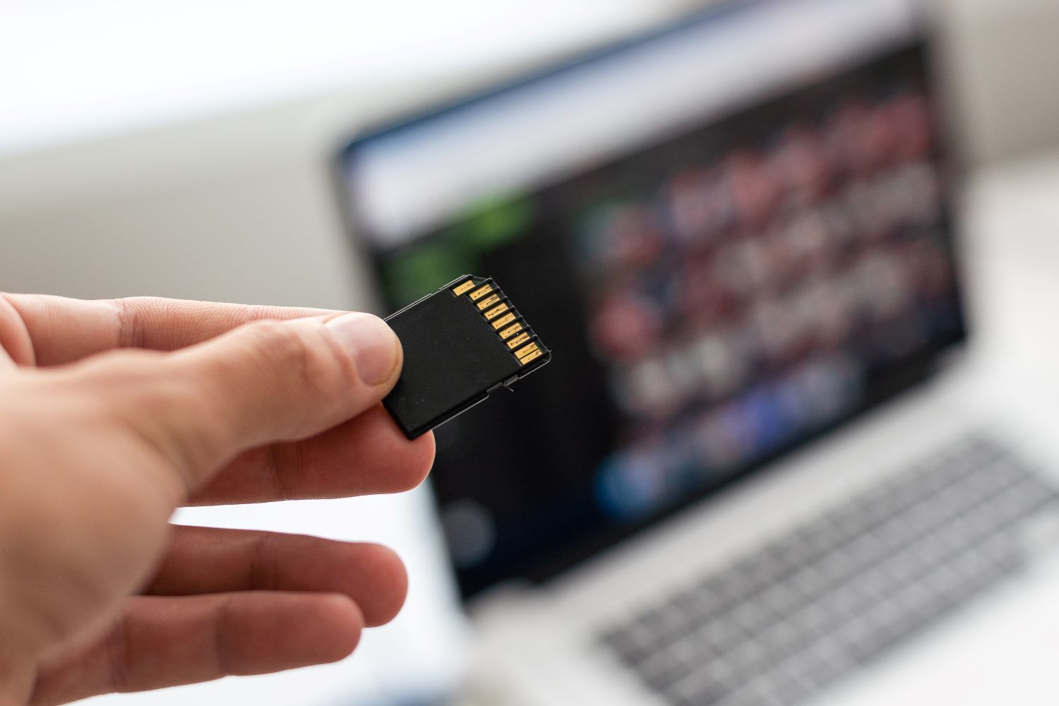 การเลือก SD Card